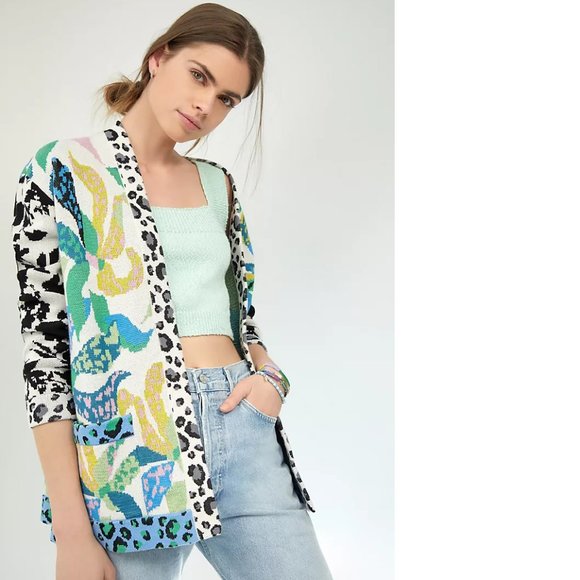 Anthropologie Sweaters - Anthropologie Maeve Savannah Contrast Cardigan